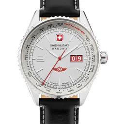 SWISS MILITARY HANOWA Men Printed Dial & Leather Straps Analogue Watch SMWGB2101001-picture-15