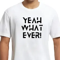 Moda Rapido Men Typography Printed Round Neck Cotton T-shirt image 3