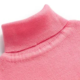 RVK Kids Ribbed Turtle Neck Pullover Sweaters image 2
