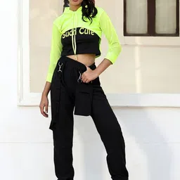 YK Girls Printed Top With Trousers-picture-48