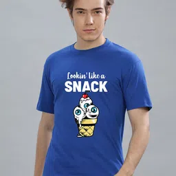 FALTU.CO Men Printed Drop-Shoulder Sleeves Pure Cotton T-shirt-picture-39