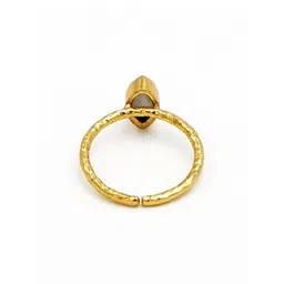 Dua White Brass Finger Ring image 4