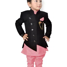 KL COLLECTION Yellow Silk Blend Clothing Set-picture-20