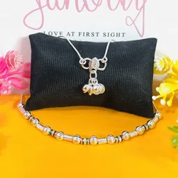 AamNa Enterprises Silver-Plated Anklet image 4