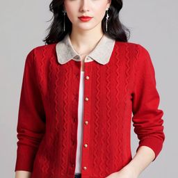 bebe Women Self Design Collar Neck Sweaters-image-79