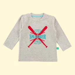 BAESD Boys Printed Applique T-shirt image 1