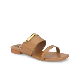 Zebba Women Open Toe Flats image 4