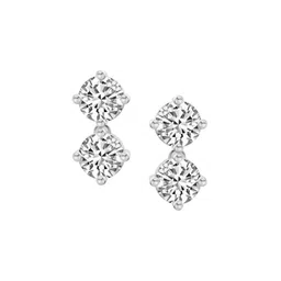 Sparkles Lab Grown Diamond 1.06 Carat Round Drop Earrings for Women-picture-56