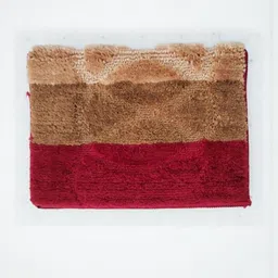 RJVT Red Microfibre 1400 GSM Bath Rugs image 3