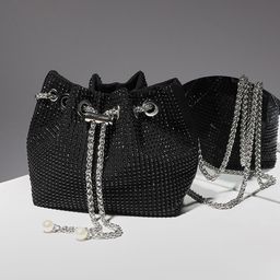 HAUTE SAUCE by Campus Sutra Women Embellished Bucket Sling Bag-image-57