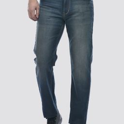 Numero Uno Men Regular Fit Low -Rise Heavy Fade Stretchable Jeans-picture-1