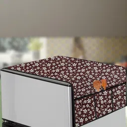 The Furnishing Tree White Printed Refrigerator Cover-image-71