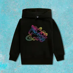 NUSYL Boys Printed Hooded Sweatshirt-picture-26