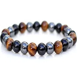 Divine souvenirs Unisex Artificial Beaded Elasticated Bracelets-picture-11
