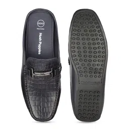 Hush Puppies Men Textured Leather Slip On Loafers image 2