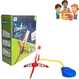 zuuluzrs Rocket Launcher for Kids, Outdoor Duel Game Foam Jump Rocket Launcher-picture-18