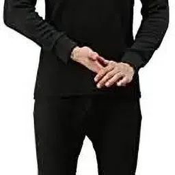 SYLZON V-Neck Men Top - Pyjama Set Thermal-image-4