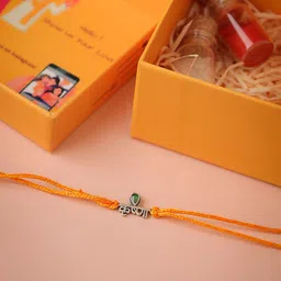 Shyle 925 Sterling Silver Auspicious Krishna Rakhi-picture-27