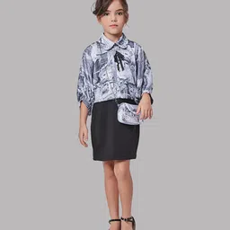 Peppermint Girls Abstract Printed Sheath Dress-picture-19
