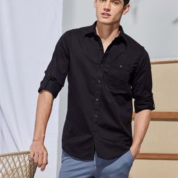 Red Flame Spread Collar Casual Shirt-picture-20