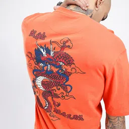 glitchez Modern Cool Graphic Printed Relaxed Fit T-shirt-picture-32