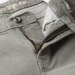 Roadster Women Grey Skinny Fit Mid-Rise Clean Look Cropped Stretchable Jeans image 4