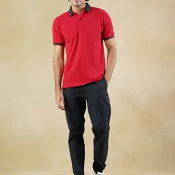 STOIK Polo Collar Pure Cotton T-shirt-picture-28