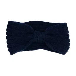 Kazo Navy Textured Head Band-image-0