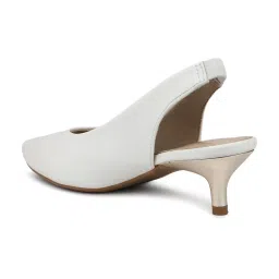 Inc.5 Women's White Sling Back Sandals image 5