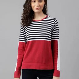 Latin Quarters Multicolor Striped Sweater-picture-31