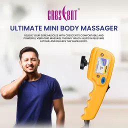 Crescent Ultimate Mini 14-in-1 Magnetic Full Body Electric Massager with 14 Applicator (Pink) image 5