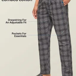 XYXX Multicolor Cotton Regular fit Striped Pyjama image 5