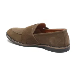 Teakwood Leathers Men's Olive Monk Shoes image 5