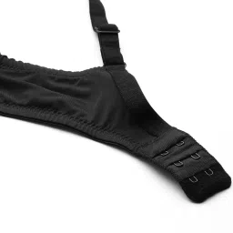 Leading Lady Black Full Coverage Padded T-Shirt Bra image 5