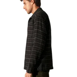 Selected Homme Black Slim Fit Printed Jacket image 3