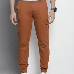 The Indian Garage Co Men Mid-Rise Slim Fit Joggers-picture-33