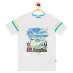 lil tomatoes Li'l Tomatoes Kids White Cotton Printed T-Shirt-picture-40