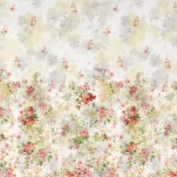 DDecor Floral Red 150 TC Cotton Reversible Quilt image 5