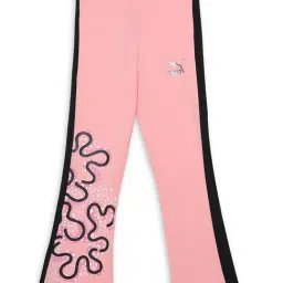 Puma Kids Light Pink Printed Trackpants-picture-13