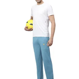 Vimal Jonney Blue & Red Cotton Lounge Pants - Pack of 2 image 5