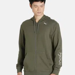 Puma VK Green Cotton Regular Fit Printed Hooded Sweatshirt-picture-37