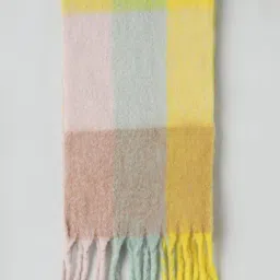 Only Multicolor Check Scarf-image-51