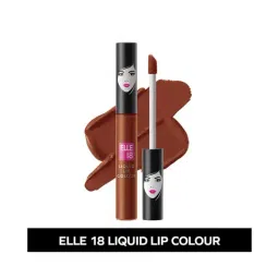 Elle 18 Liquid Lip Colour Nutty Latte - 5.6 ml-picture-13