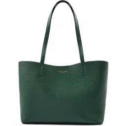 Accessorize London Green Solid Medium Tote Handbag-image-67