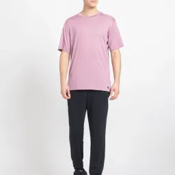 adidas Yoga Purple Regular Fit Sports T-Shirt image 5