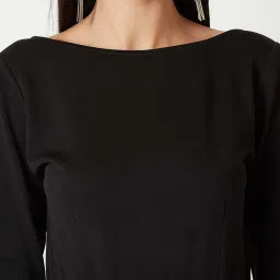 Miss Chase Black Maxi Jumpsuit image 5