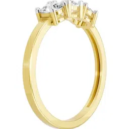 Sparkles 14k (585) Yellow Gold Lab Grown Diamond Rings image 3