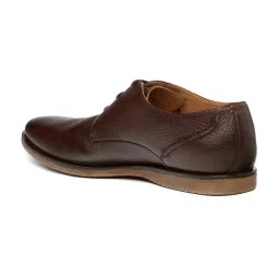 Ruosh Men's Brown Derby Shoes image 5