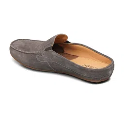 Ruosh Men's Grey Mule Shoes image 5