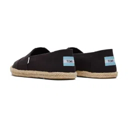 Toms Men's Alpargata Rope Black Loafers image 5